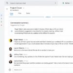 Stay on top of messages in spaces with Conversation summaries