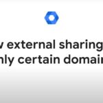 Allow external sharing with only certain domains